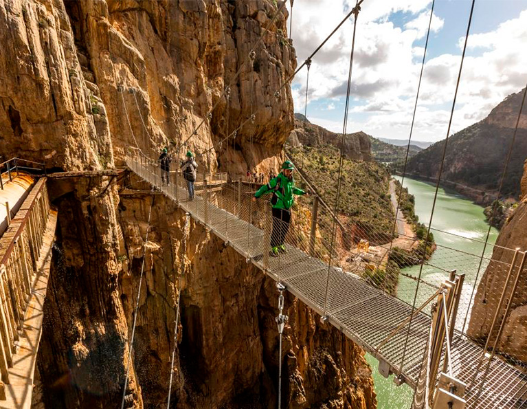 Visita guiada al caminito del rey